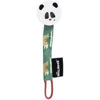 Les Deglingos Pacifier Clip - Rototos the Panda in White