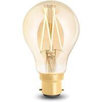 1001 WiZ B22 LED Bayonet Filament Tunable Dimmable Lightbulb in Amber