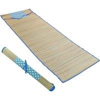 MANTRARAJ Straw Beach Mat Roll Up Mat Lightweight Travel Picnic Holiday Camping Festival Mat Random Color Sent