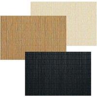 MANTRARAJ Bamboo Placemats Table Mats Asian Oriental Tableware Wood Dining Large X 1 Random Color Sent