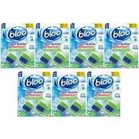 Bloo 'Toilet Rim' Blocks Limescale Prevention Cleaning Foam 7pk in Blue