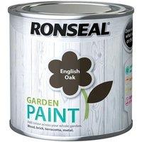 Ronseal Garden Paint English Oak 250Ml