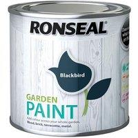 Ronseal Garden Paint Black Bird 250Ml