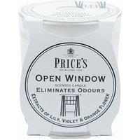 Price's Open Window Scented Jar Candle Lily Violet & Orange Flower
