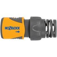 Hozelock 2060 Hose End Connector For 19Mm (3/4 In) Hose in Grey