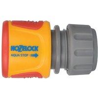 Hozelock 2075 Soft Touch Aquastop Connector - Bulk in Grey