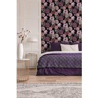 Fresco Pink Pandor Drama Floral Wallpaper | Size: 10000mm x 520mm
