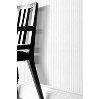 Superfresco Paintable Ribbed Textured White Durable Wallpaper | Size: 10000mm x 520mm