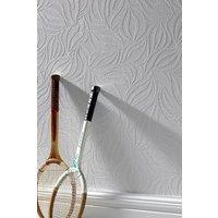 Superfresco Paintable Eden Textured White Durable Wallpaper | Size: 10000mm x 520mm