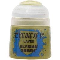 Citadel Games Workshop Colour Layer: Elysian Green (12ml) Paint