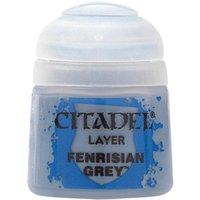 Citadel Games Workshop Colour Layer: Fenrisian Grey (12ml) Paint