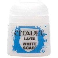 Citadel Games Workshop Colour Layer: White Scar (12ml) Paint