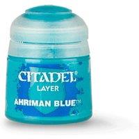 Citadel Games Workshop Colour Layer: Ahriman Blue (12ml) Paint