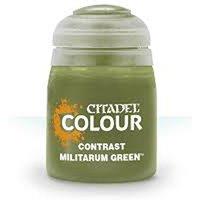 Citadel Games Workshop Colour Contrast: Militarum Green (18ml) Paint