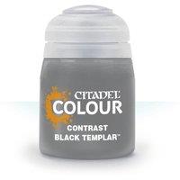 Citadel Games Workshop Colour Contrast: Black Templar (18ml) Paint