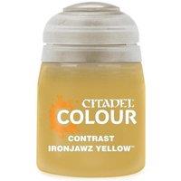 Citadel Games Workshop Colour Contrast: Ironjawz Yellow (18ml) Paint