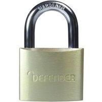 Defender Aluminium Padlock 40Mm in Gold