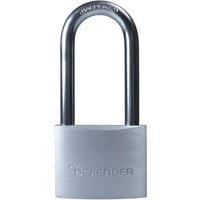 Defender Aluminium Padlock Long Shackle 40Mm in Gold