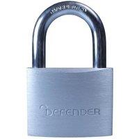 Defender Aluminium Padlock 50Mm in Gold