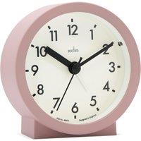 Acctim Gaby Small Analogue Contemporary Beside Alarm Clock in Pink