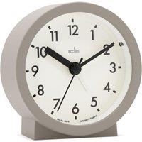 Acctim Gaby Small Analogue Contemporary Beside Alarm Clock in Taupe