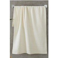 Catherine Lansfield 'Zero Twist' Bath Sheet in Cream