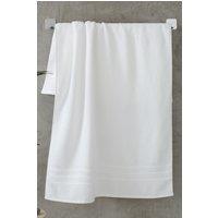 Catherine Lansfield 'Zero Twist' Bath Towel in White