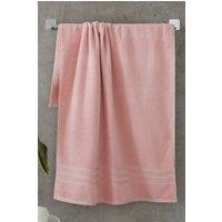 Catherine Lansfield 'Zero Twist' Hand Towel in Pink