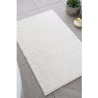 Catherine Lansfield 'Bobble' Bath Mat in Cream