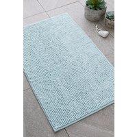 Catherine Lansfield 'Bobble' Bath Mat in Duck Egg Blue