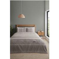 Catherine Lansfield 'Denim' Duvet Set in Grey | Size: Single