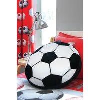 Catherine Lansfield 'It's a Goal' Cushion in Black