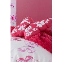 Catherine Lansfield 'Butterfly' Cushion in Pink