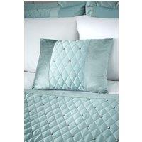 Catherine Lansfield 'Sequin Cluster' Cushion in Duck Egg Blue