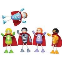 Tidlo Superhero Figure Pack