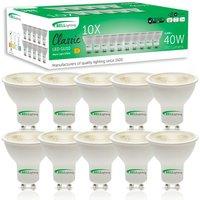 BELL Lighting GU10 LED Bulbs Warm White | 4.4W 350lm | 40W Halogen Replacement | Size: Pack of 5