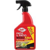 Doff ' Path & Patio Weedkiller' Rtu 1 Litre in Red