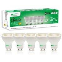 BELL Lighting GU10 LED Bulbs Natural White | 4.4W 350lm | 40W Halogen Replacement | Size: Pack of 10