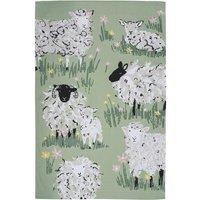 Ulster Weavers 'Woolly Sheep' Animal Print 100% Cotton Tea Towel in Green