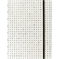 Filofax Impressions Black & White A5 Notebook 115042