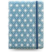Filofax Impressions Blue & White Pocket Notebook 115043