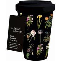 The British Museum Delany Flowers Travel Mugs 400Ml Travel Mug - Home & Giftware in Black
