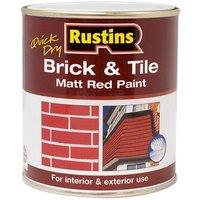 Rustins Brick & Tile 250ml Red