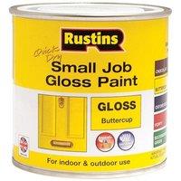 Rustins Gloss Paint Buttercup 250ml in Yellow