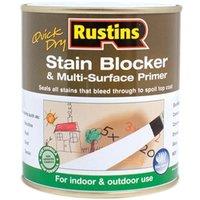 Rustins Quick Dry Stain Block & Multi Surface Primer 500Ml in Clear