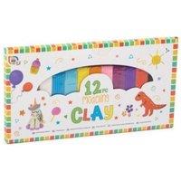Grafix Craft Hub Modelling Clay Pack of 12 Colours