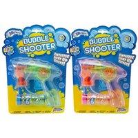 Bubbletastic Light Up Bubble Shooter Gun With Solution
