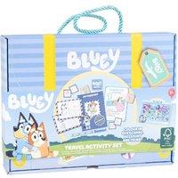Bluey Childrens Travel Carry Case Craft Activity Set