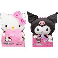 Hello Kitty Or Kuromi Light Up Cuddly Plush Assortment