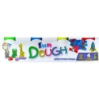 Grafix Fun Dough Kit 4 Tubs 150g